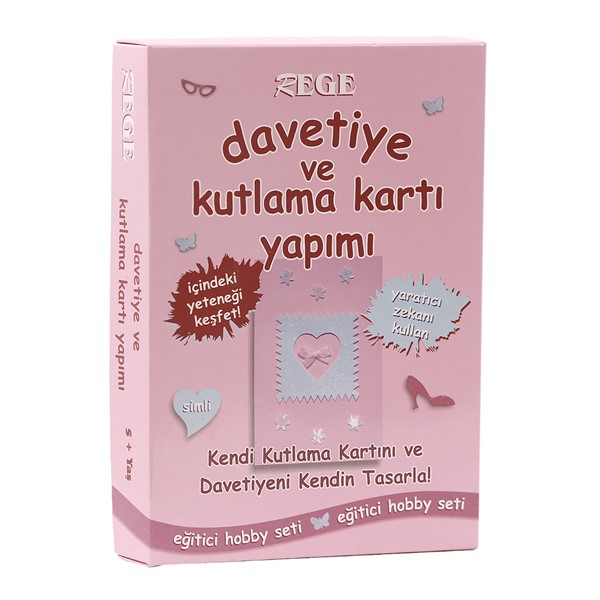 Davetiye Kutlama Kartı Yapımı
